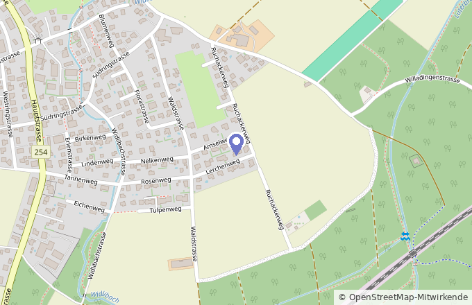 Lageplan: Lerchenweg 7, 4565 Recherswil